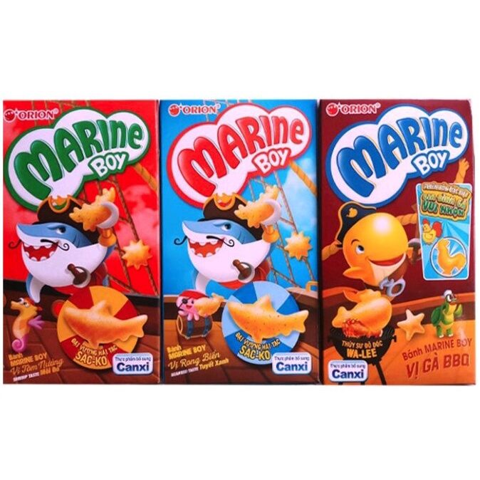 Bánh Cá OriOn tuổi thơ 35g các vị