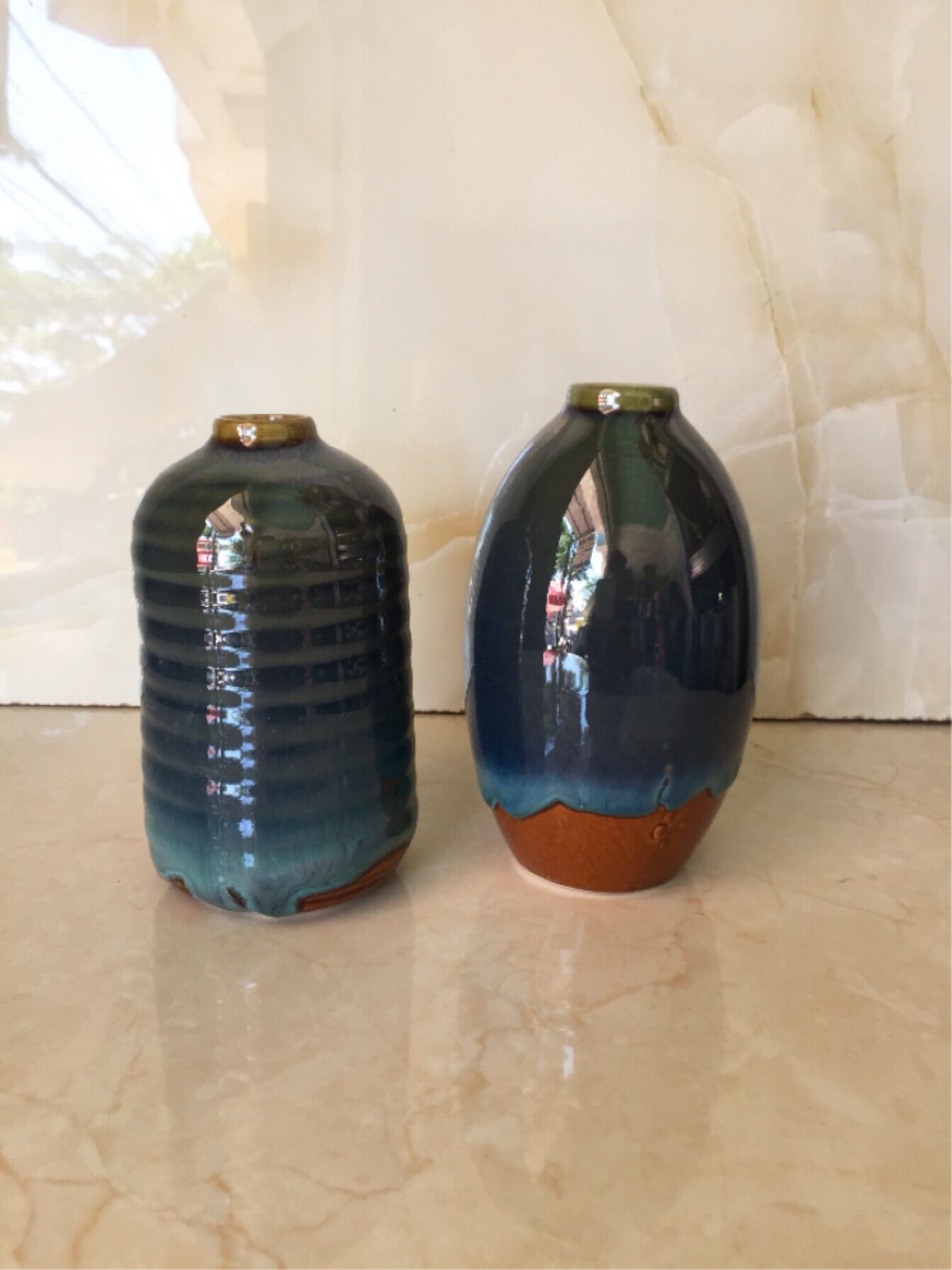 Chậu sứ cắm hoa mini xuất khẩu