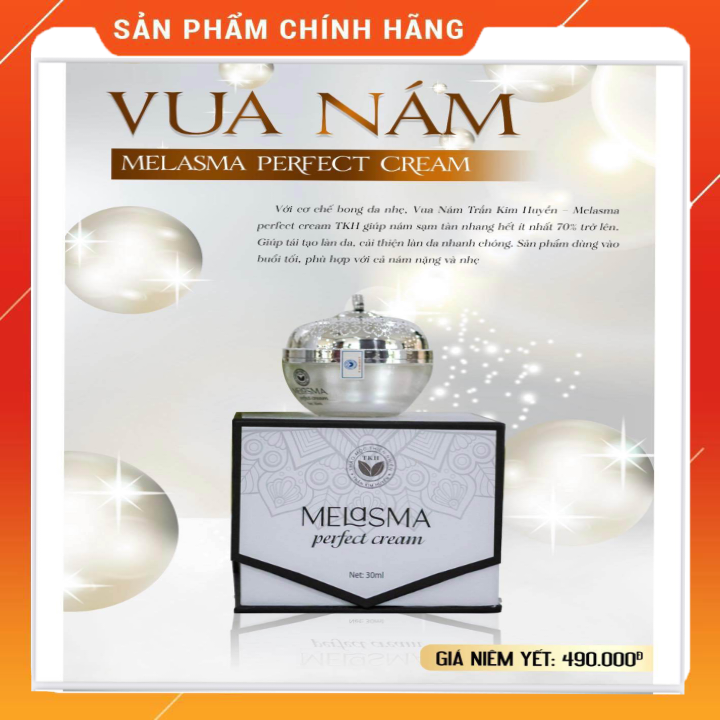 Vua Nám Mealasma perfect cream Trần Kim Huyền 30g