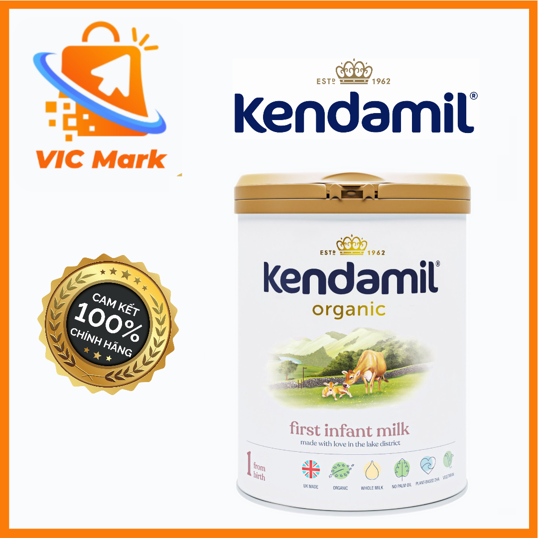 Sữa Bột Kendamil Organic,Sữa Tăng Cân Nhập Khẩu Anh Quốc lon 900g