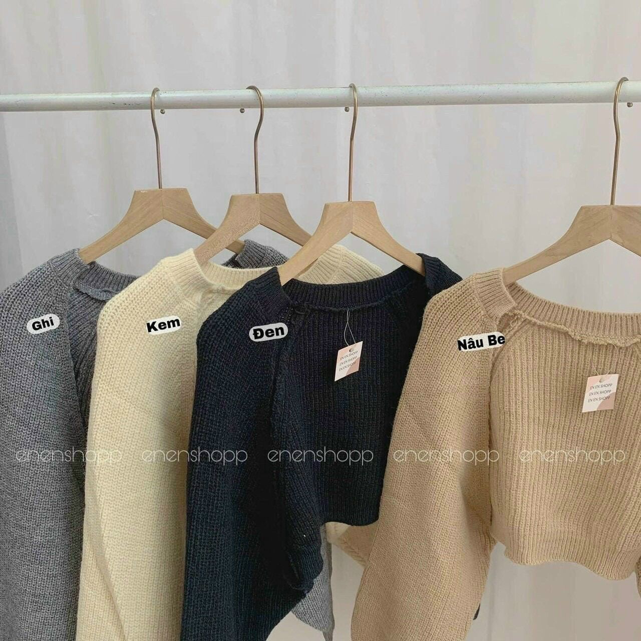 Áo khoác tay bồng chất thun gân k9