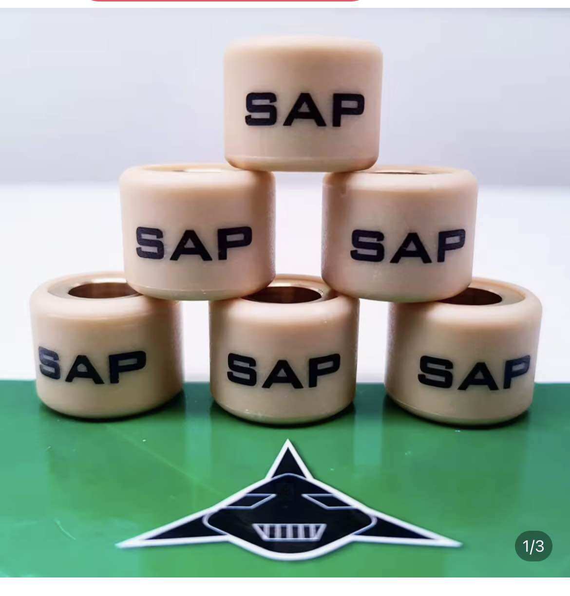 Bi nồi xe tay ga / con lăn cho xe atila / shark / excel hiệu sap thông số 14-18-nặng 10 gam / 14-18-nặng 12 gam - hiệu sap