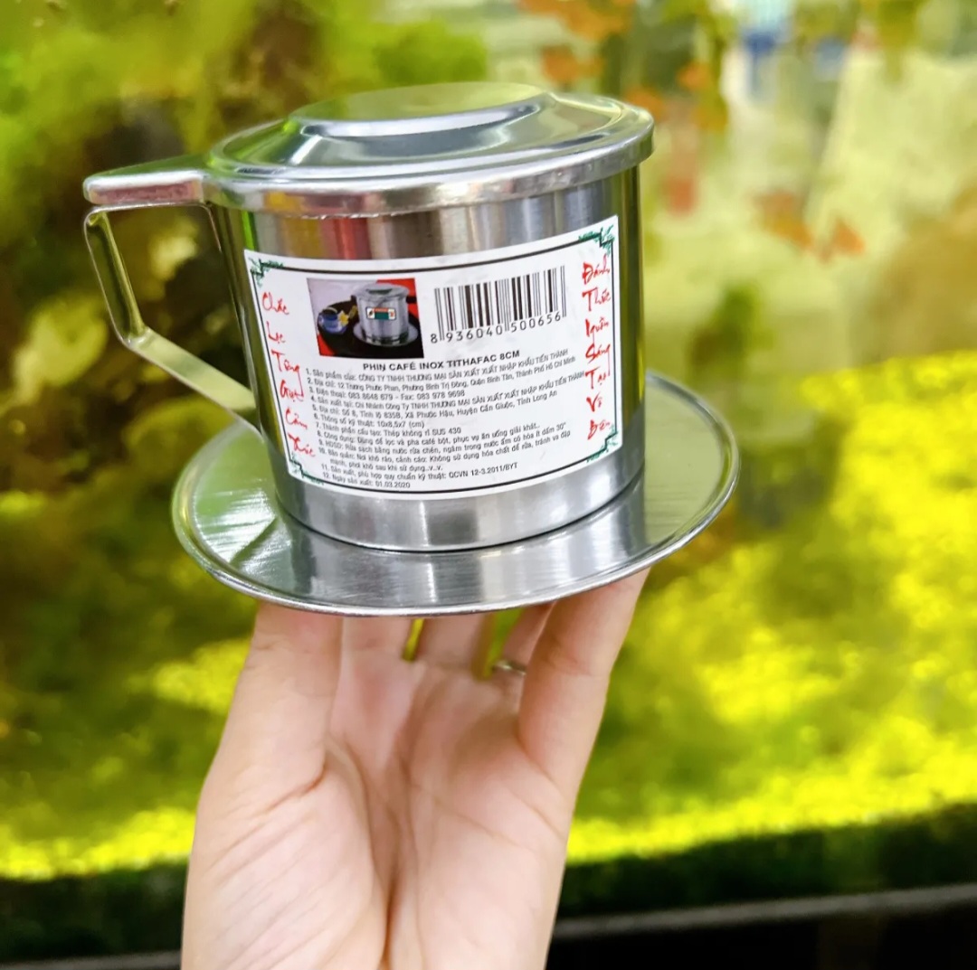 Phin cà phê inox tithafac