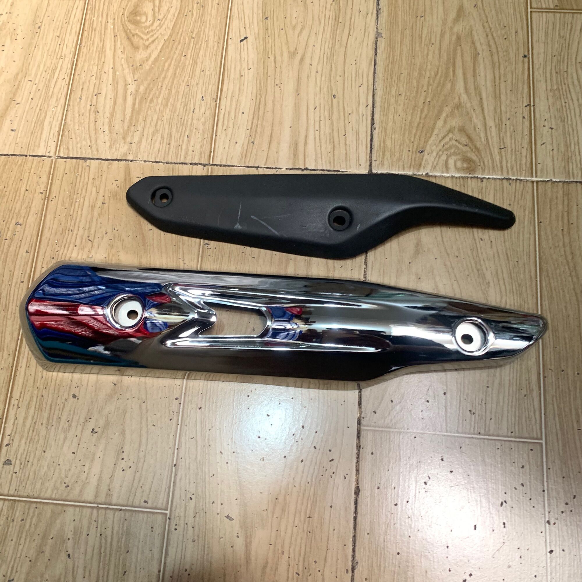 Ốp pô xe JUPITER Fi xi inox
