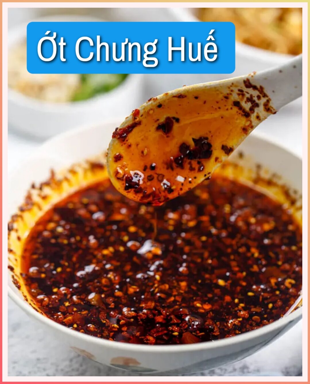 Ớt chưng huế / satế huế