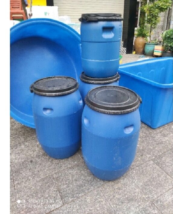 Thùng phi nhựa 120 lít và 50 lít cao cấp