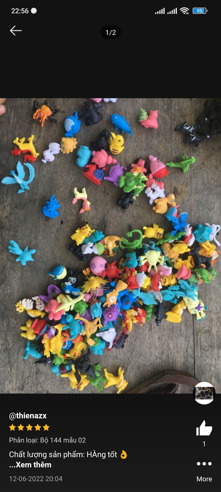 Combo 10 con Mô hình Pokemon mini 2 - 3 cm. Giao ngẫu nhiên, không trùng.