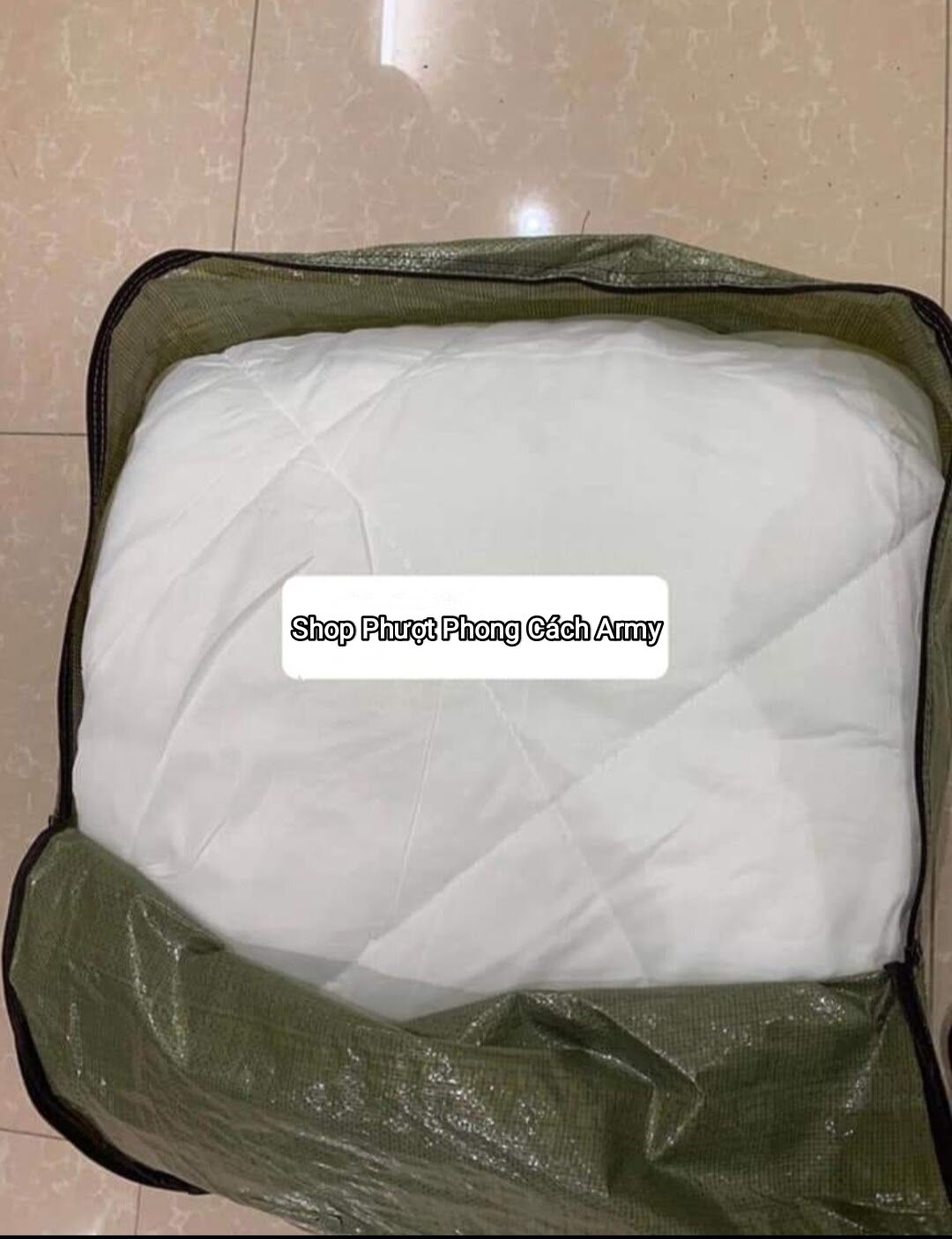 Ruột chăn bông kích thước 1m6x2m2 nặng 2kg
