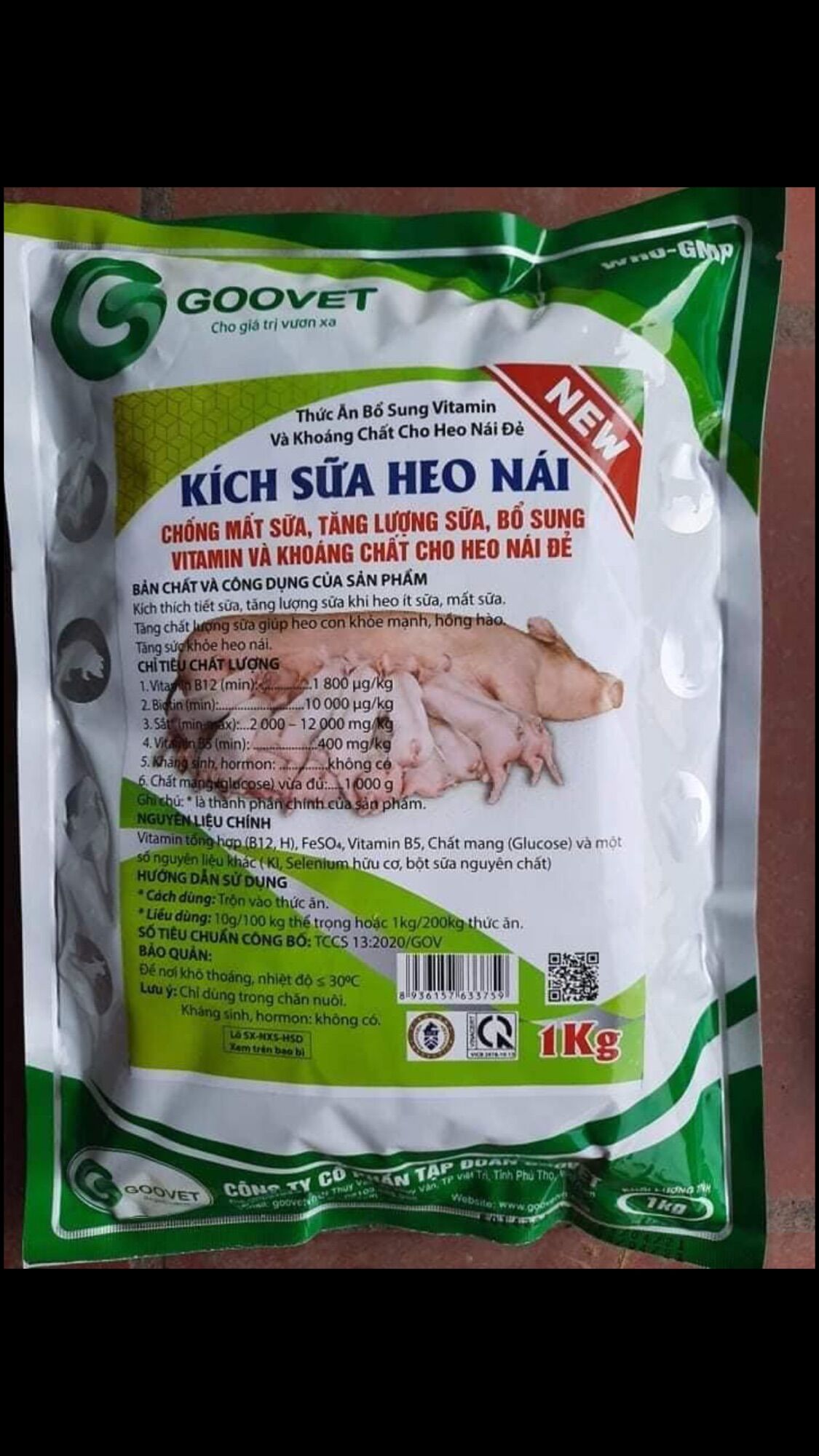 Kích sữa heo nái