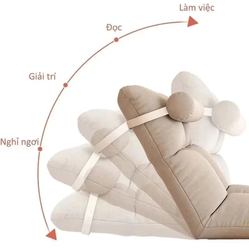 Ghế Lừa, Ghế Bệt Tựa Lưng Tatami 5 Cấp Độ