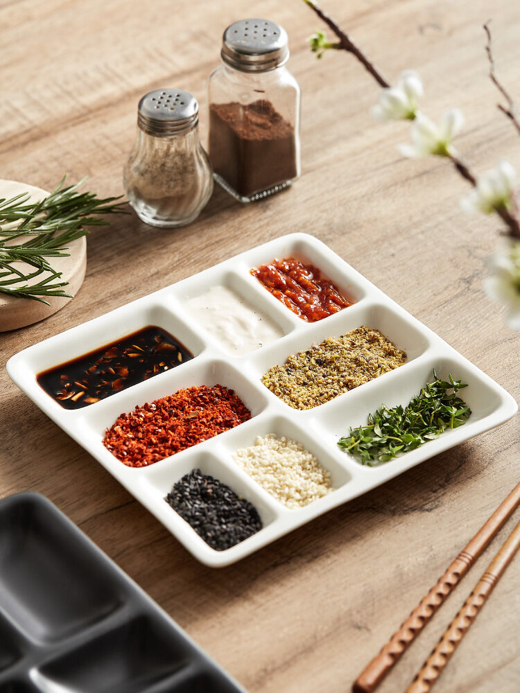 Sáng Tạo Gốm Sốt Món Ăn Cho Vịt Nướng Nhà Bếp Tư Nhân Nhà Hàng Phục Vụ Ăn Uống Tùy Chỉnh Đồ Ăn Phong Cách Trung Hoa Đĩa Sứ