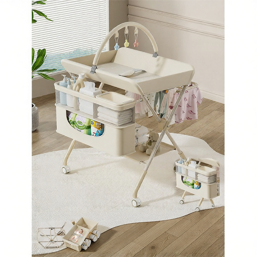 Baby boat | Bàn Đổi Bỉm và An Ủi Trẻ Sơ Sinh Thế Hệ 2