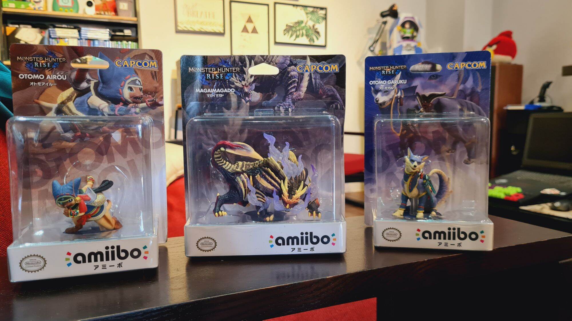 Mô hình Amiibo Monster hunter Rise