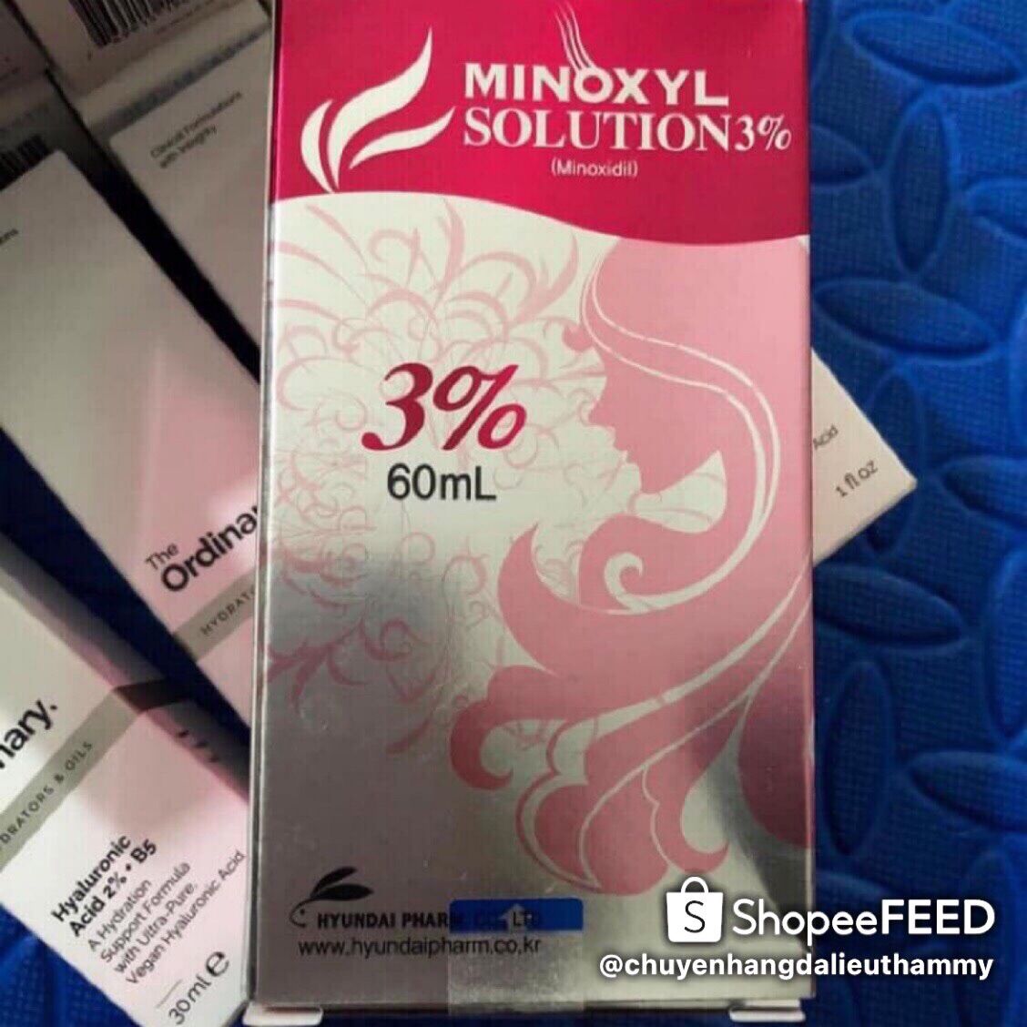 [60mL] XỊT GIẢM RỤNG TÓC MINOXYL SOLUTION 3% (MINOXIDIL 3)