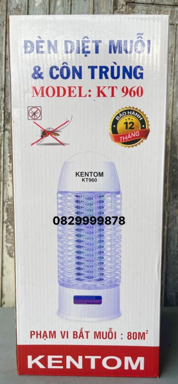 Đèn bắt muỗi - côn trùng hiệu kentom 960