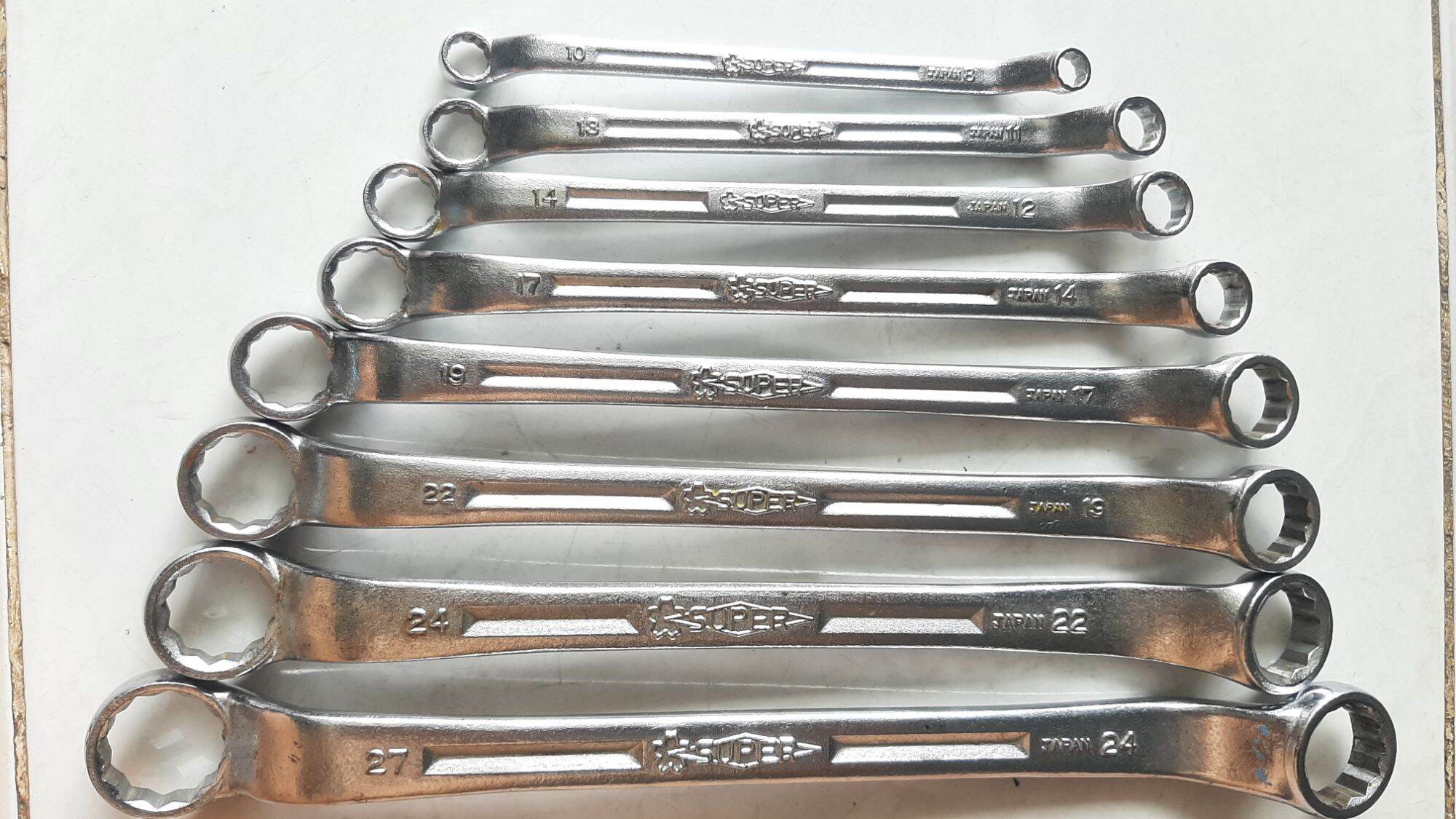 Cờ lê 2 đầu vòng, khóa vòng. hàng nhật bãi tuyển chọn..super made in japan