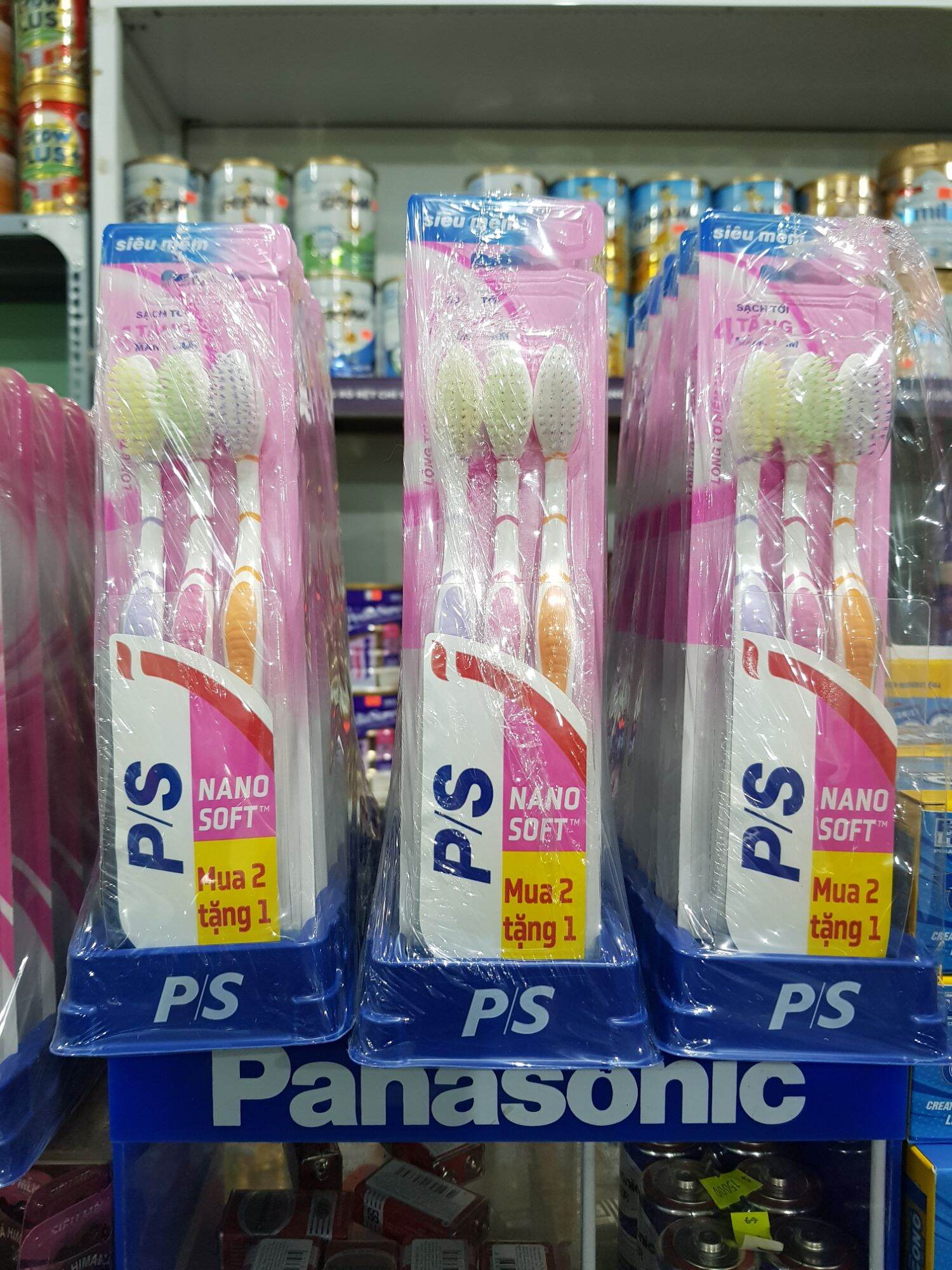 Combo 15 bàn chải đánh răng P/S Lông tơ mềm mại