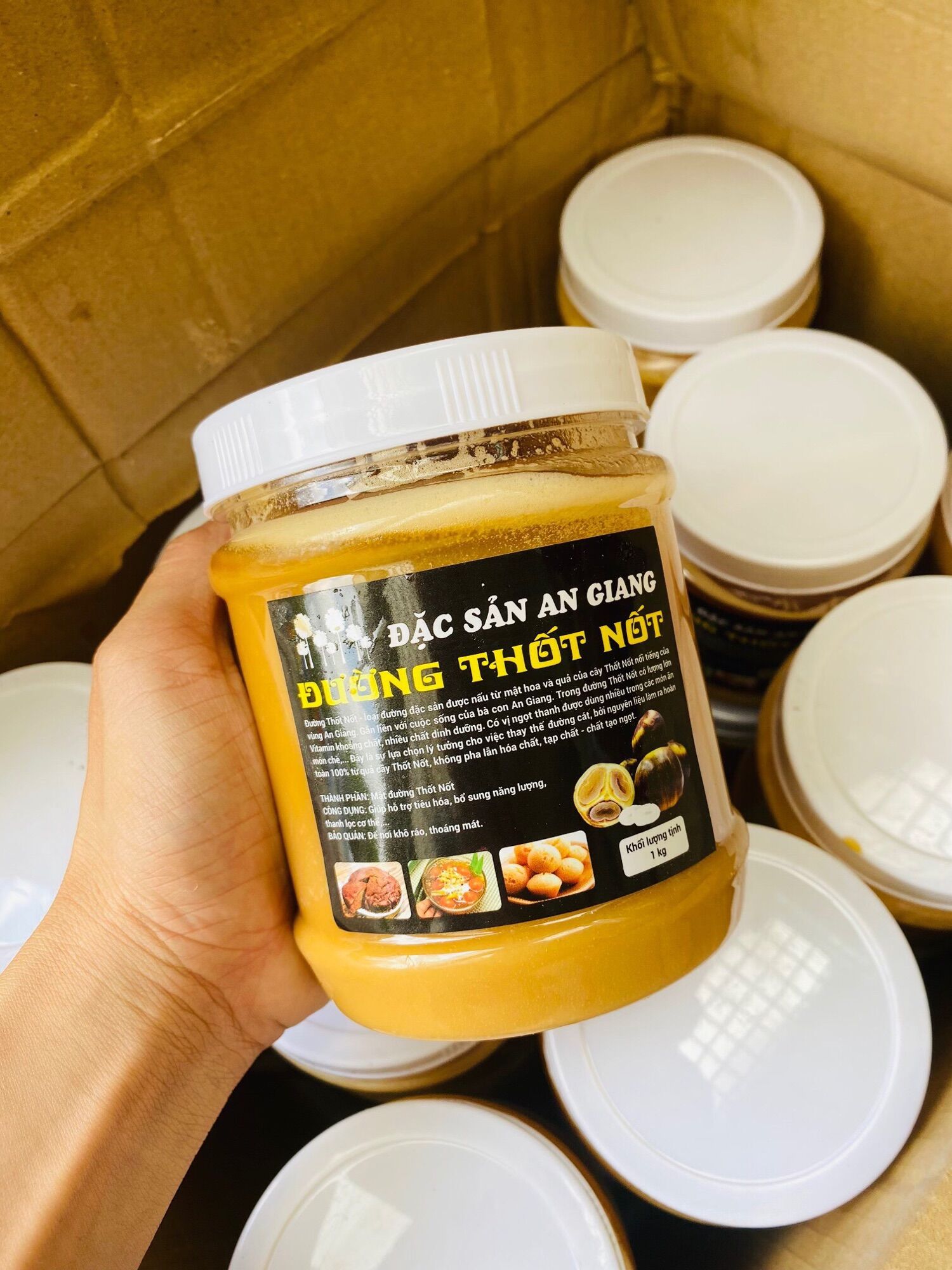 ĐƯỜNG THỐT NỐT NGUYÊN CHẤT AN GIANG ( LOẠI 1 👍 ĐƯỜNG DẺO )