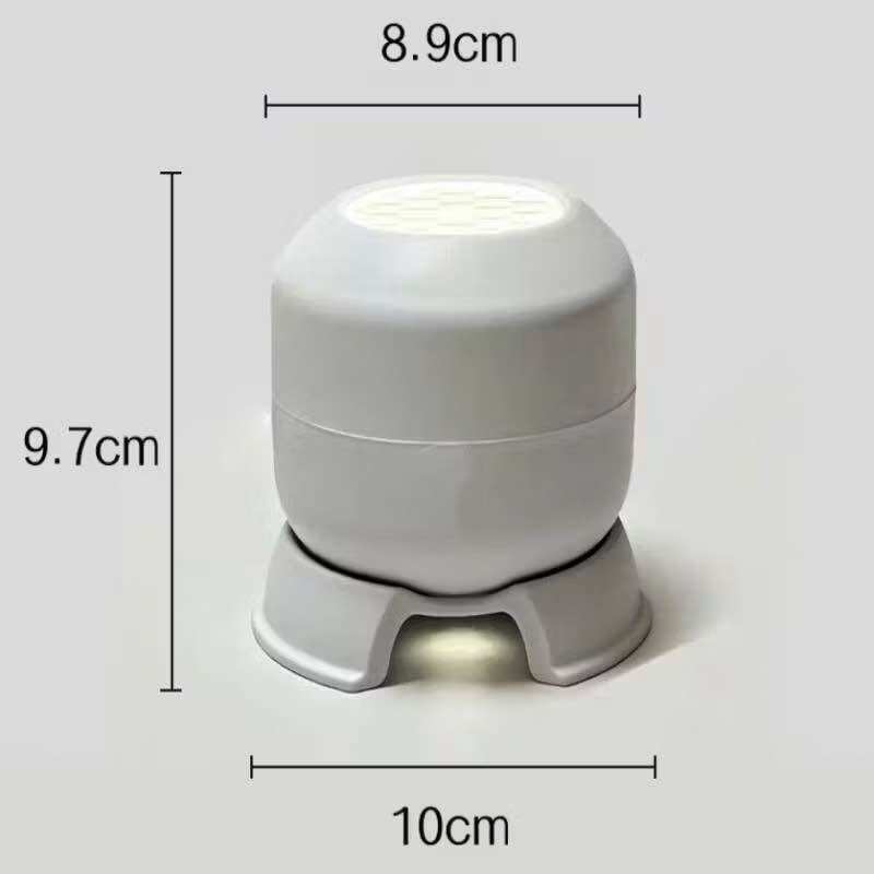 ￼Đèn chiếu 3d tạo hiệu ứng động độ nét cao Đèn Led xoay tự động 360 độ đầy màu sắc chiếu bông tuyết đại dương huyền ảo.