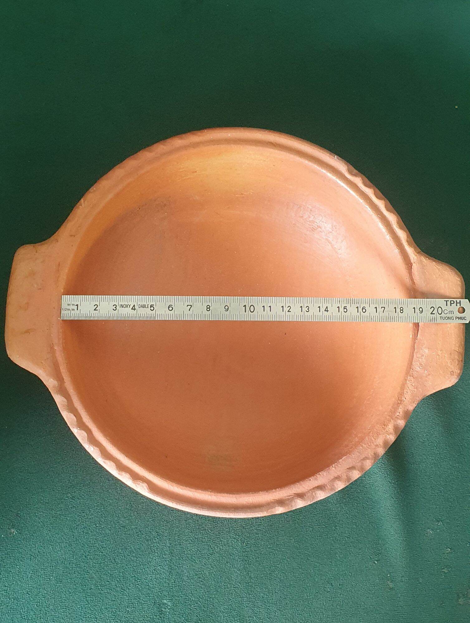 Chảo đất hòn cao cấp 19.5cm