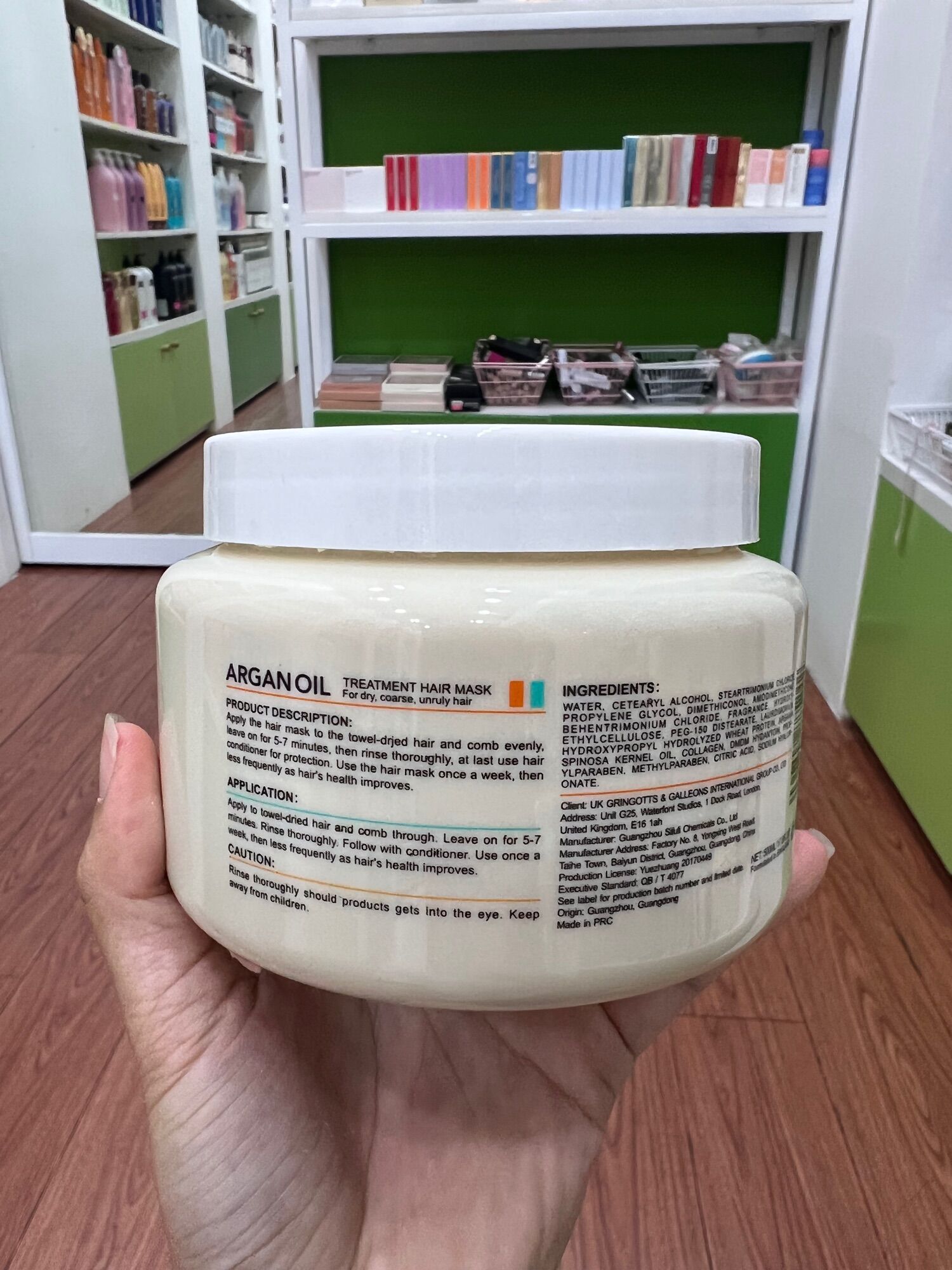 Kem Hấp Ủ Tóc Olexrs Collagen Anh 500ml