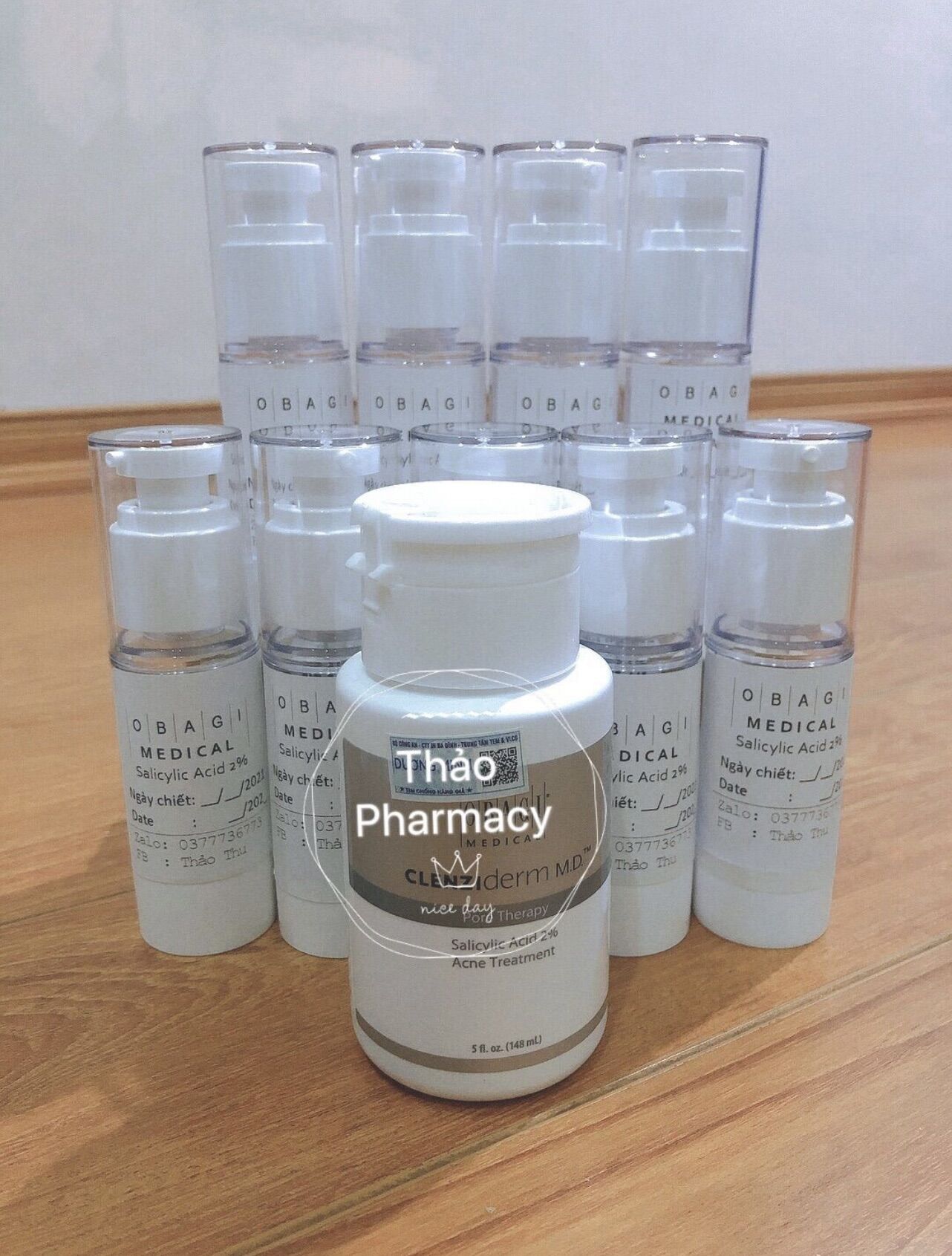 Bha Chiết 30ml và full size 148ml- Tem mác đầy đủ