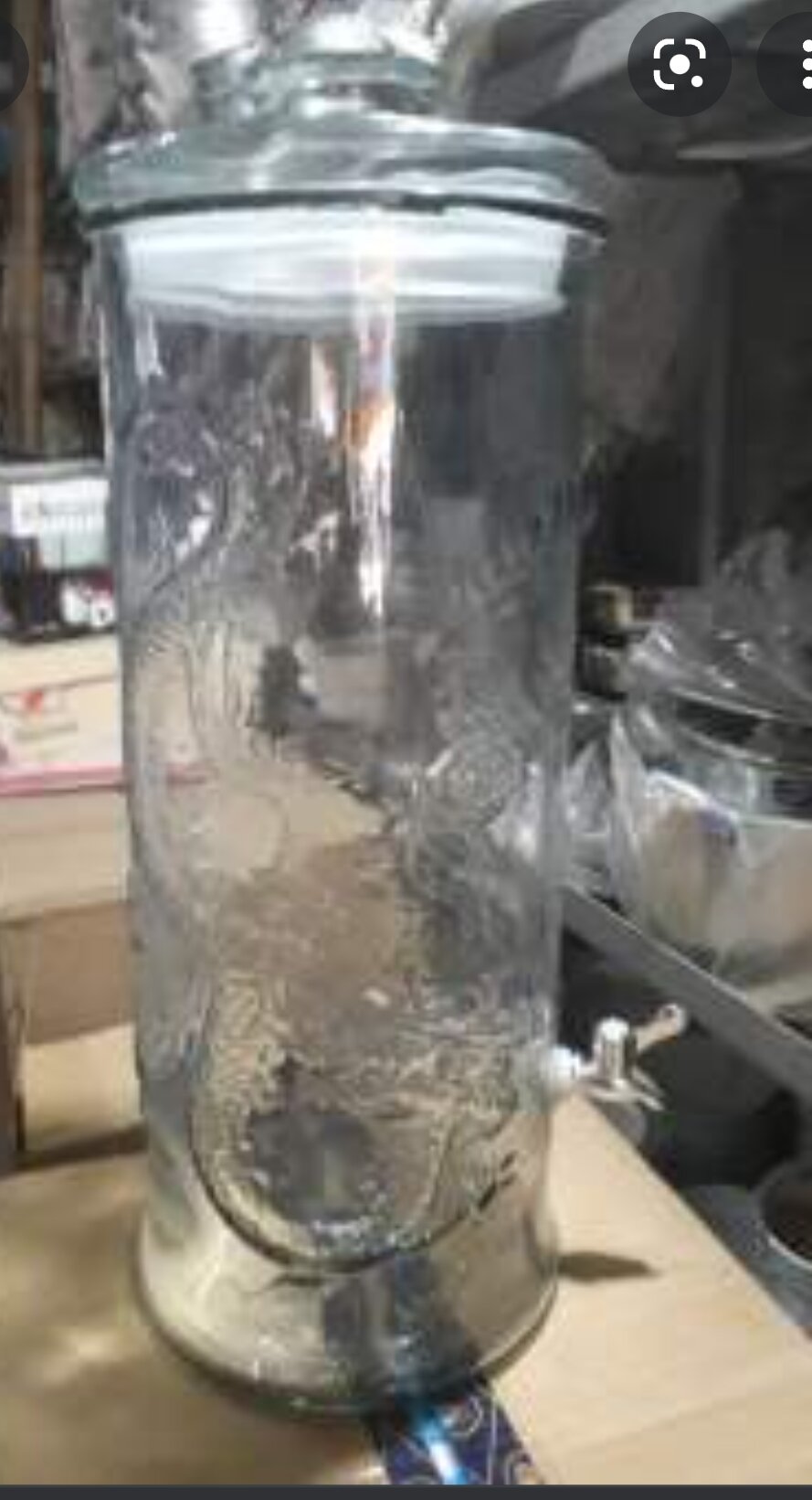 Bình trụ rồng 25 lít có van