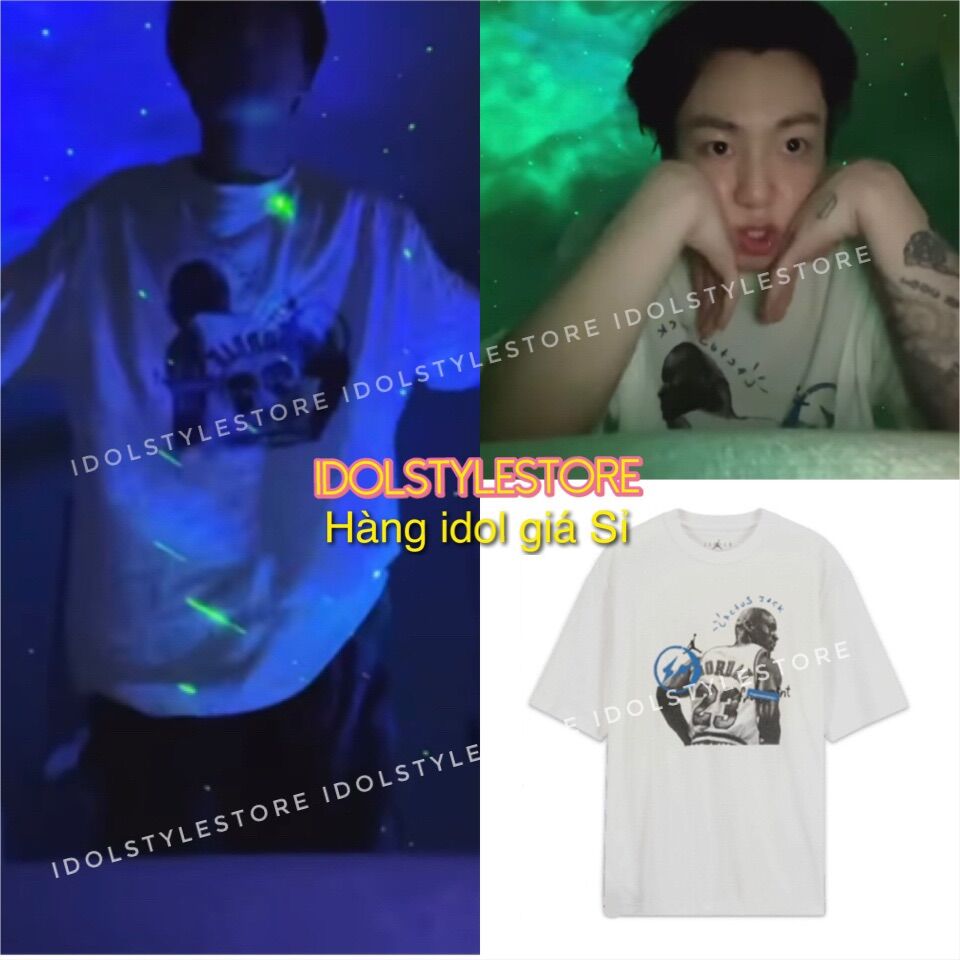 Áo thun hình như Jungkook BTS