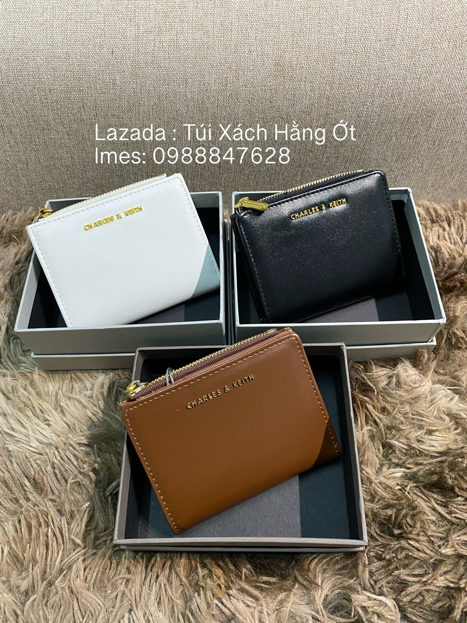 Ví Chữ CCC mini full hộp cực xinh