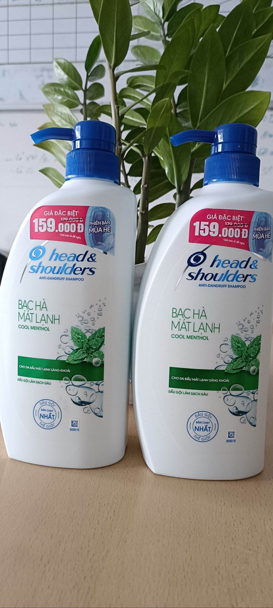 Dầu gội head & shoulder bạc hà 625 ml