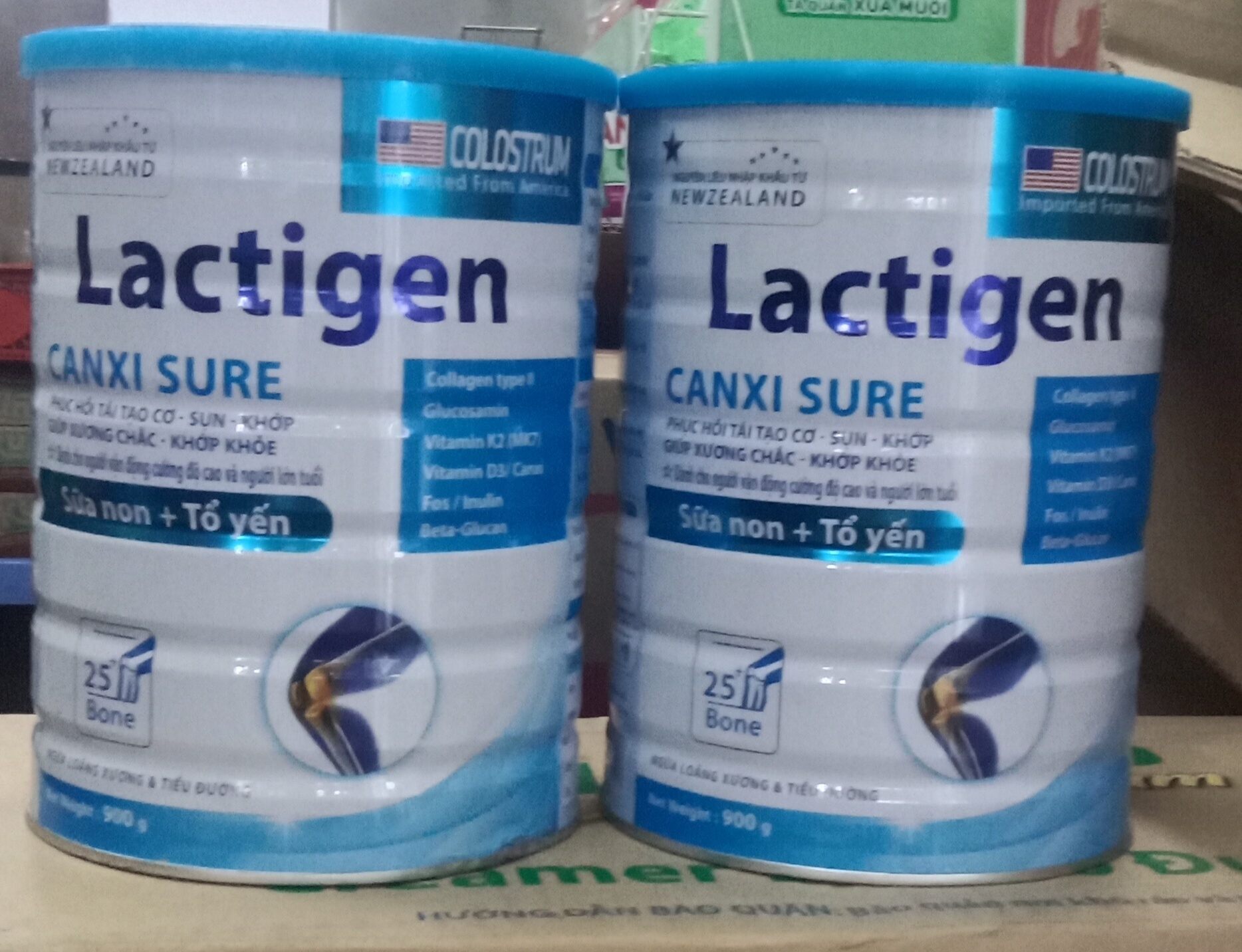 Sữa bột Lactigen Canxi sure bổ sung canxi kiểm soát đường huyết