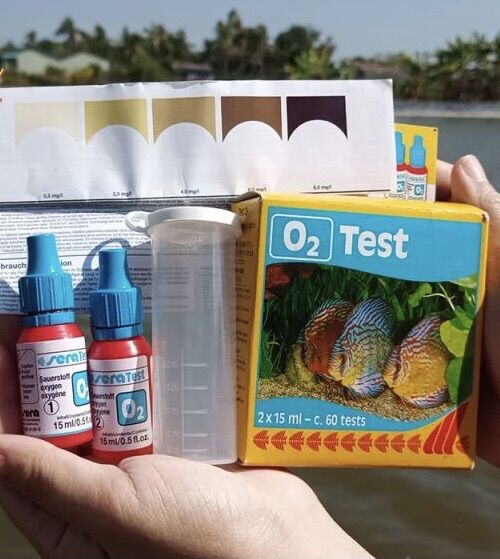 Bộ Test OXY Sera ( ĐỨC), đo hàm lượng OXY trong ao nuôi thủy sản