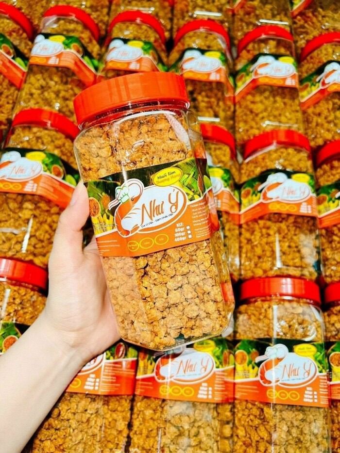Muối tôm Như Ý hủ lớn 400gr loại hảo hạng