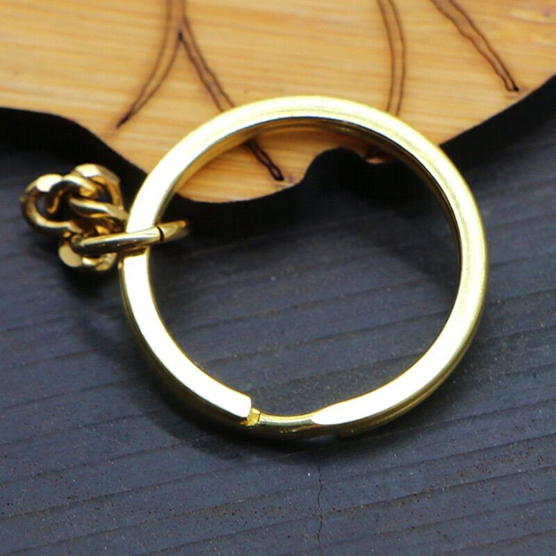 Khoen đồng 3cm kèm dây xích đồng