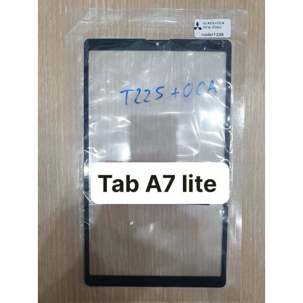 Mặt kính samsung galaxy tab a7 lite / t225, loại liền keo oca