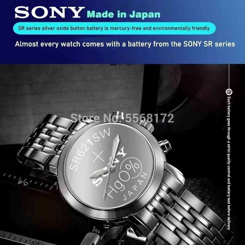 Pin Đồng Hồ Sony 399395 SR 927 W SW SR927W Japan Chính Hãng (giá 1 viên ...