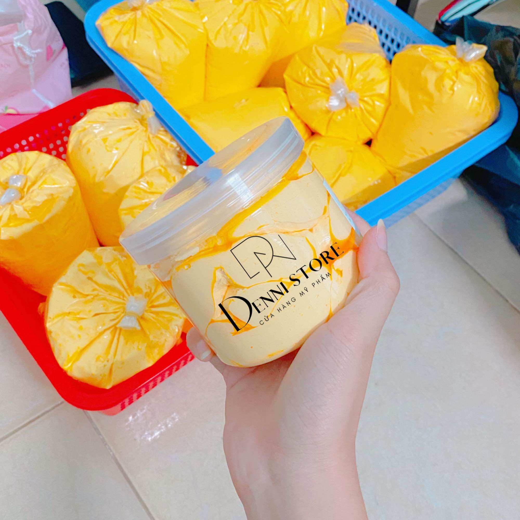 Lẻ bịch 1000g kem cốt dầu thái nguyên chất