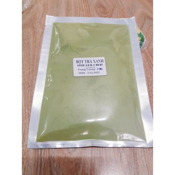Bột trà xanh matcha làm màu lá dứa bánh dứa