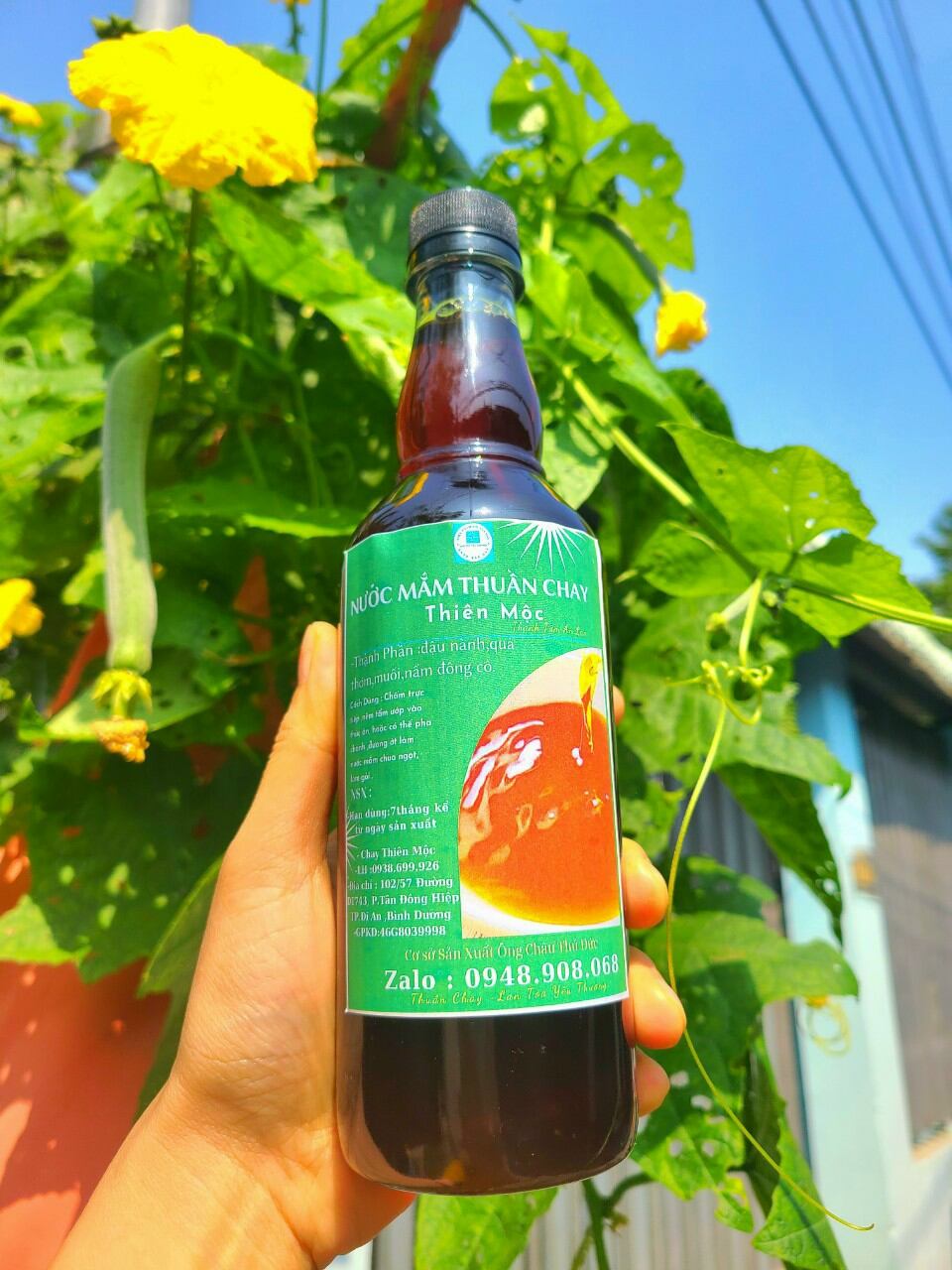 Nước mắm thuần chay 600ml