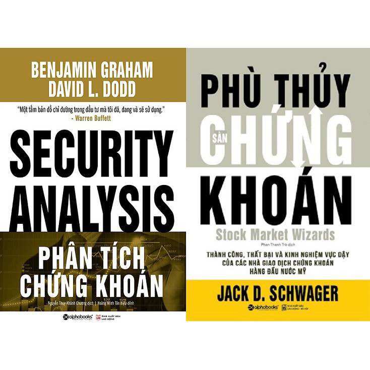 Sách - combo 2 cuốn phân tích chứng khoán + phù thuỷ trứng khoán