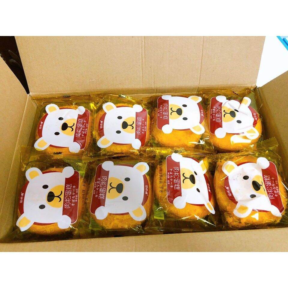 Thùng bánh gấu ruốc (30 cái)