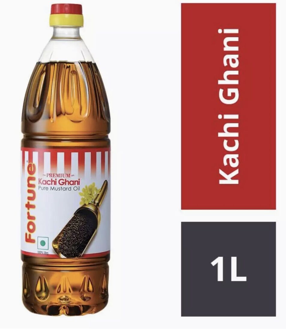 Fortune oil 1 lit mustard dầu ăn mù tạt, dầu ăn ấn độ, dầu mù tạt