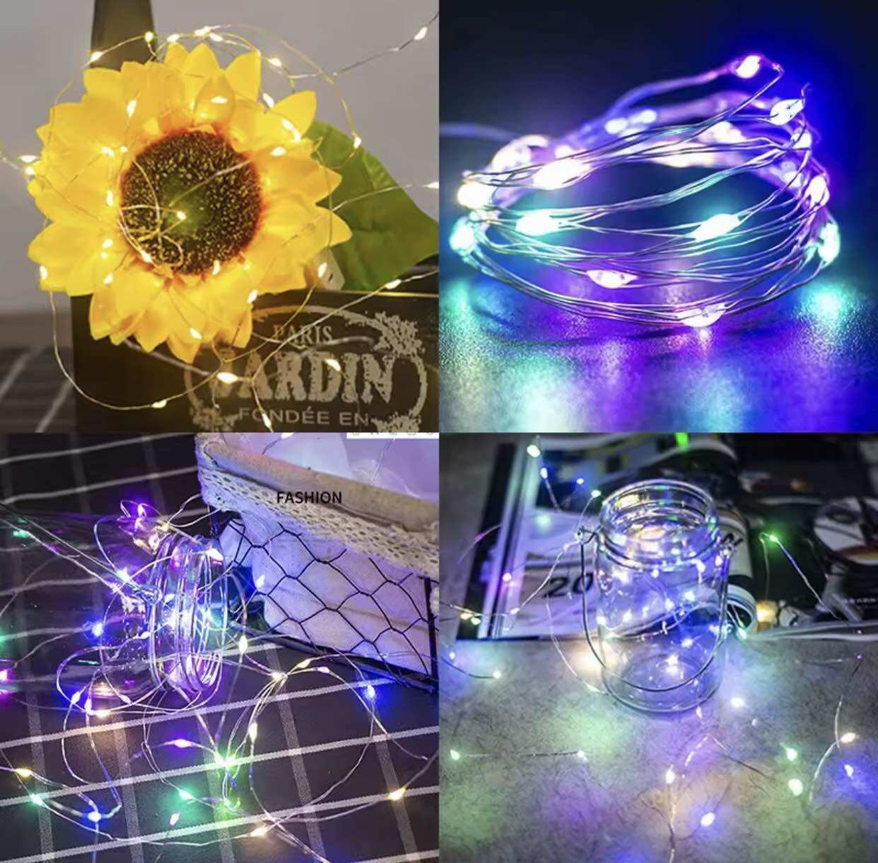 Đèn led 2mét nhấp nháy 3 chế độ