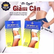 Giảm cân vip body x7 hỗ trợ giảm béo siêu tốc