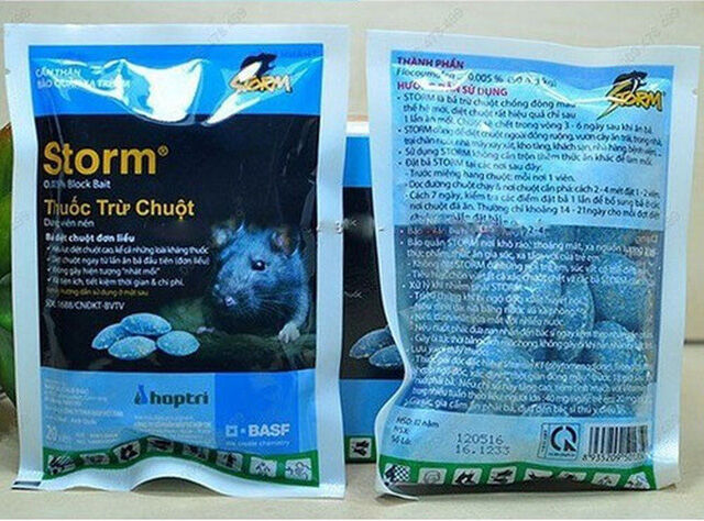 Viên kẹo chuột Storm 20 viên