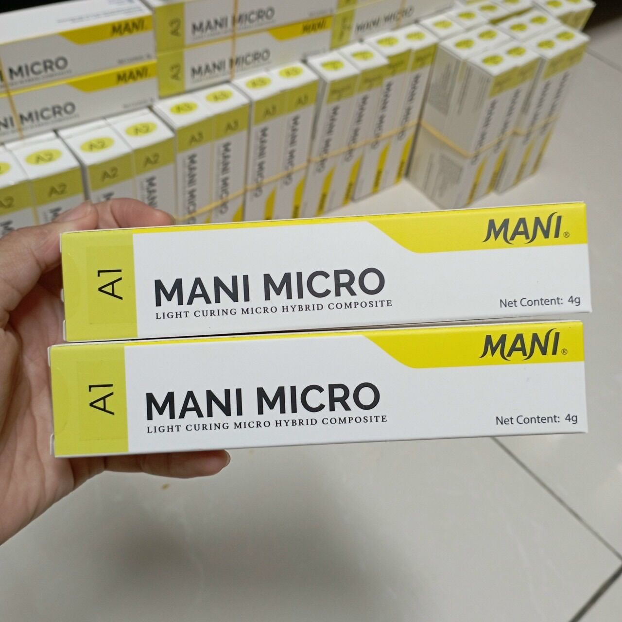Composite đặc Mani Micro -Vật tư nha khoa chính hãng