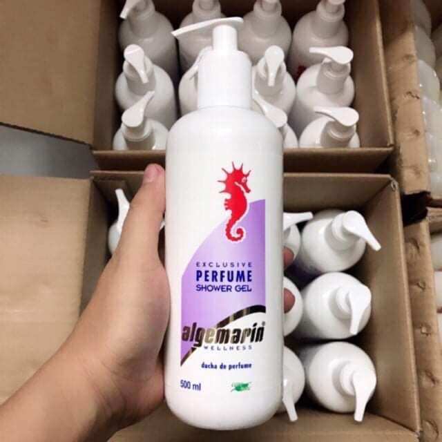 Sữa tắm Cá ngựa 500ml⚡hàng nhập chính hãng Đức⚡Algemarin cực thơm