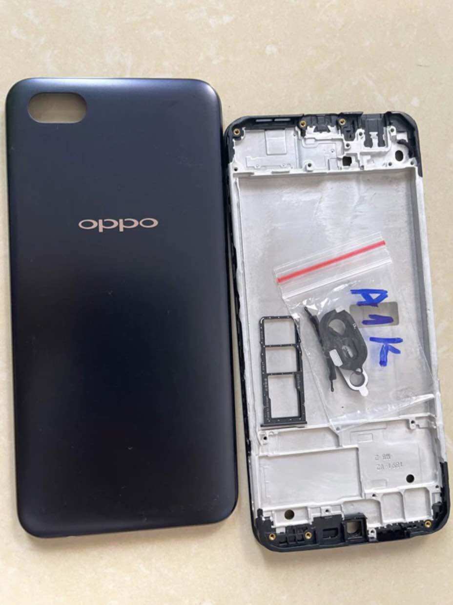 Oppo A1K Case with Camera Glass + Sim Tray