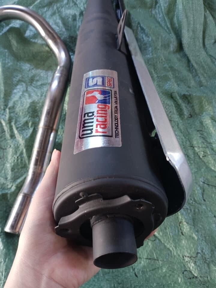 Pô Uma Exciter 150 full ốp + cổ