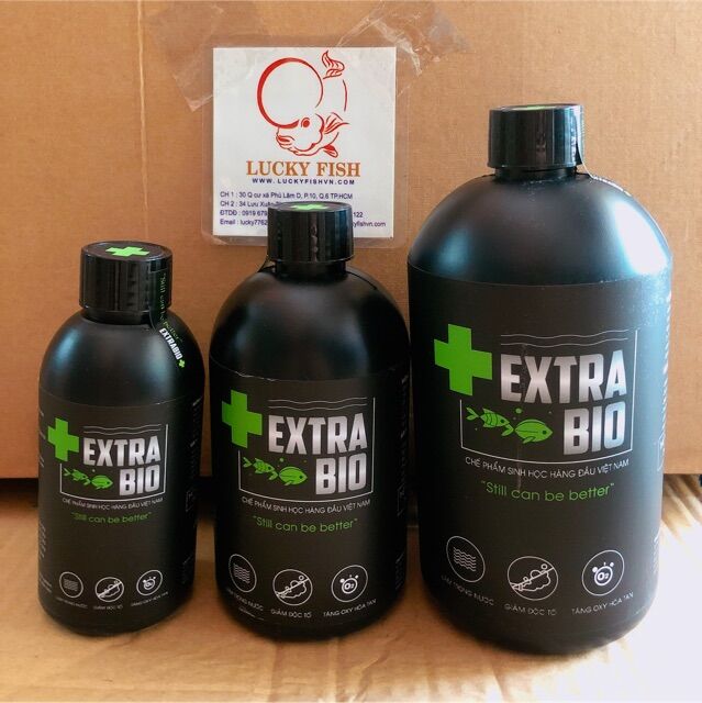 MEN VI SINH EXTRA BIO CAO CẤP CHO CÁ CẢNH - EXTRABIO LÀM TRONG NƯỚC